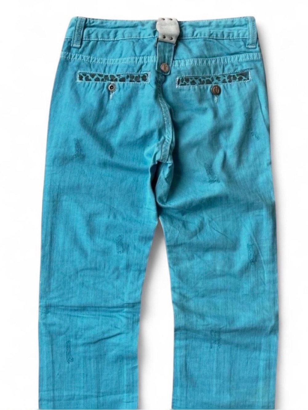 Vintage Just Cavalli Turquoise Jeans - Picture 4 of 8